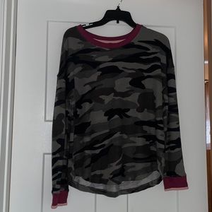 Long sleeve T-shirt Camouflage